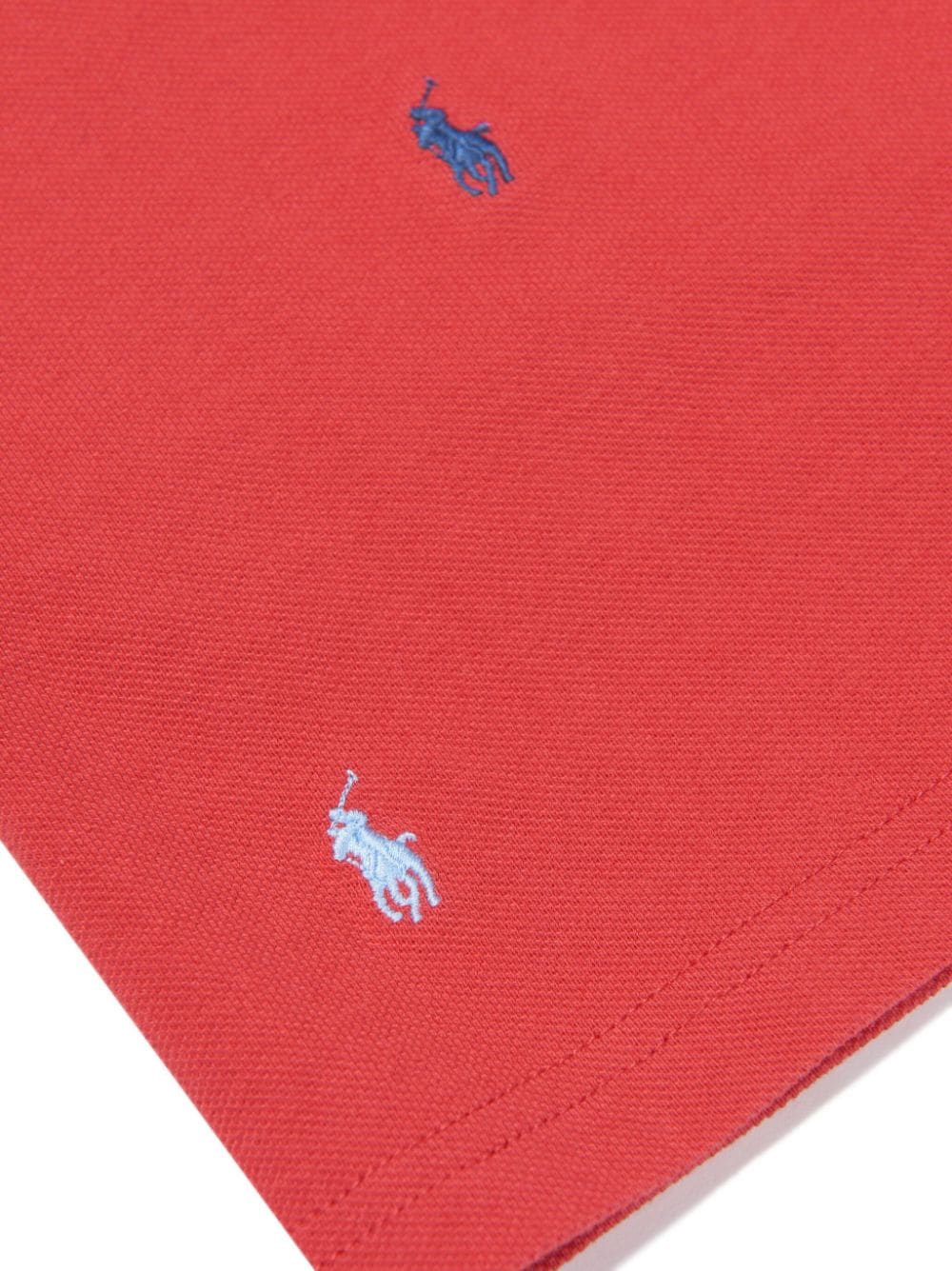 Shop Ralph Lauren Polo Pony-embroidered Cotton T-shirt In Red