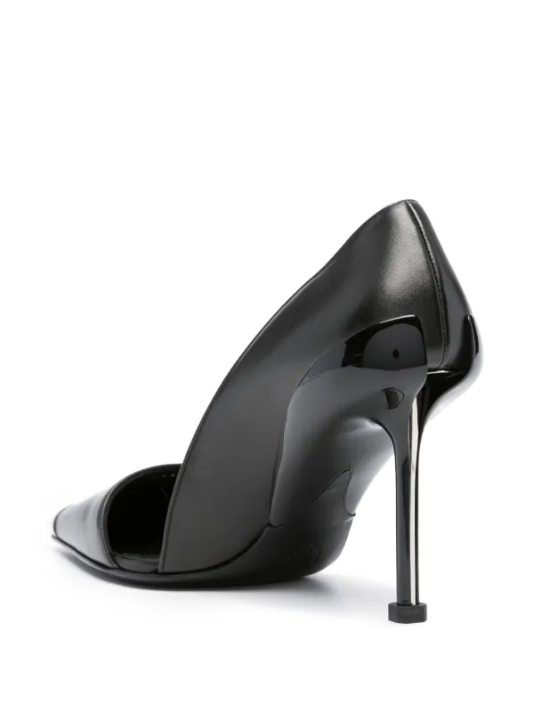 パンプス Pumps - Alexander McQueen - Leather - Black Alexander McQueen Punk 105mm Leather Pumps | Black | FARFETCH