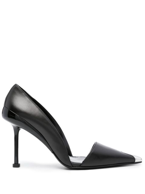 Alexander McQueen Punk 105mm leather pumps Women