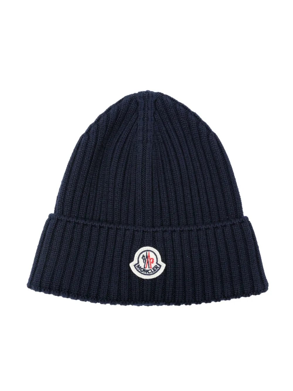 Moncler Enfant Muts van sc wol Blauw