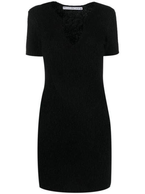 Affordable Alexander Wang rope-detail knitted minidress Women