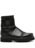 Premiata layered 60mm ankle boots - Black