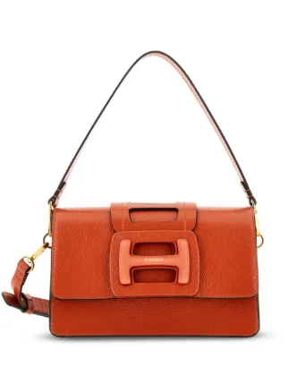 Hogan H-Bag レザーショルダーバッグ | オレンジ | FARFETCH JP