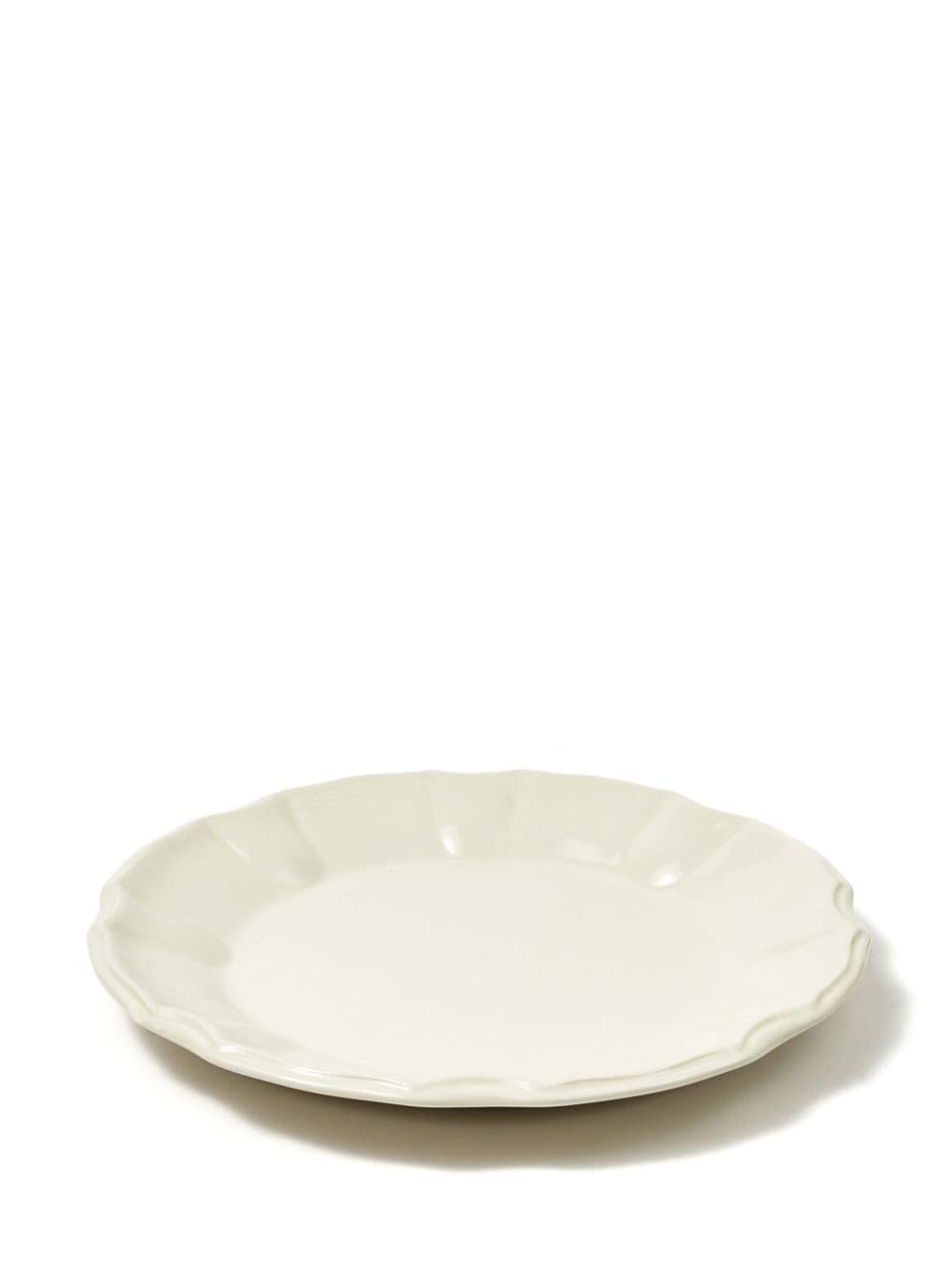 Shop Cabana Magazine Classico Ceramic Dinner Plate (27.5cm) In White
