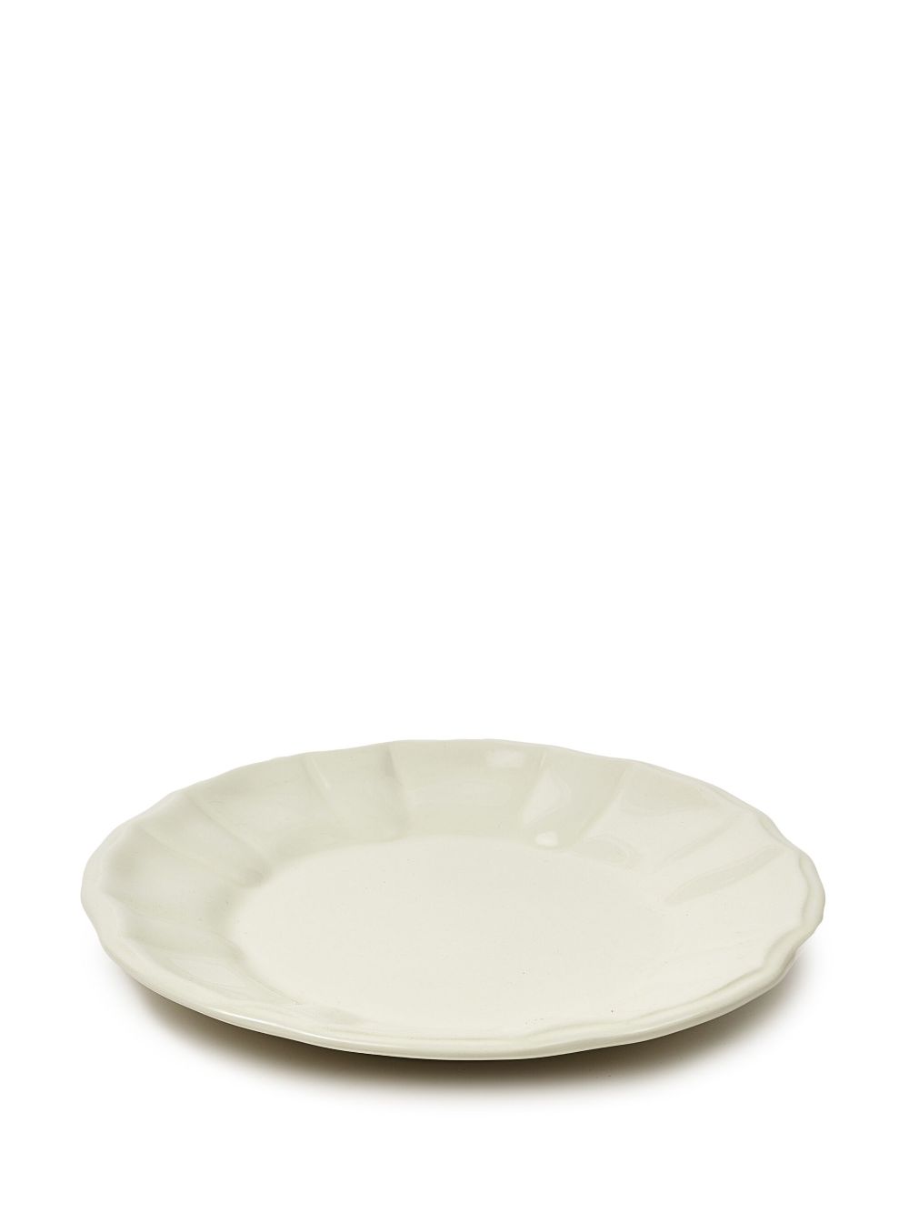 Shop Cabana Magazine Classico Ceramic Dessert Plate (21cm) In Neutrals