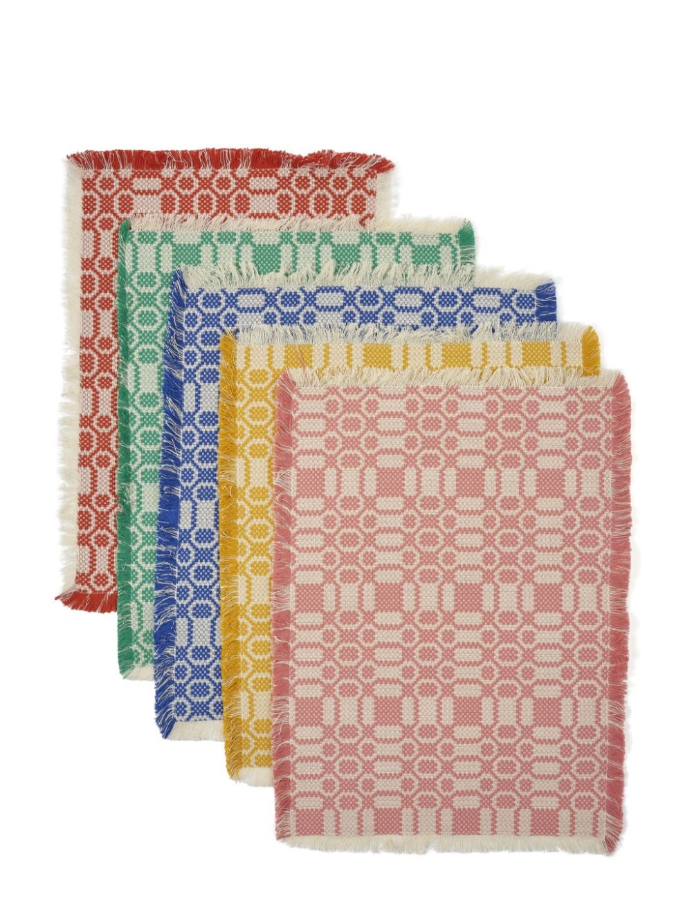 Shop Cabana Magazine Lecce Cotton Placemat In Pink