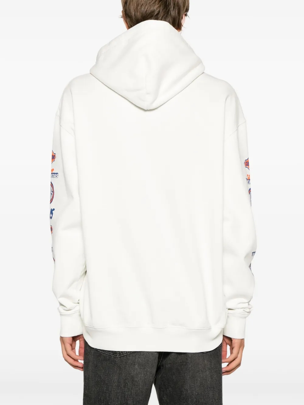 Deus Ex Machina Hoodie van gerecycled katoen Wit