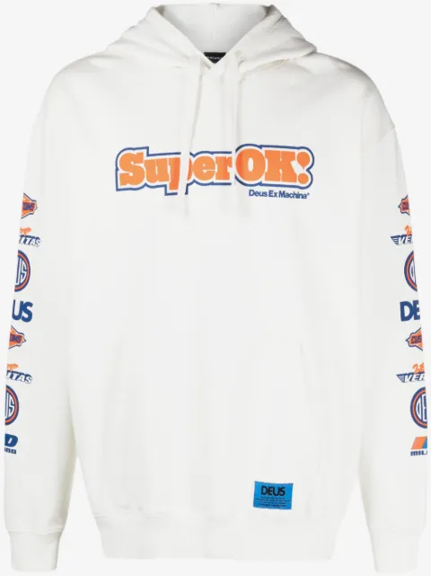 Deus Ex Machina Circuit recycled cotton hoodie