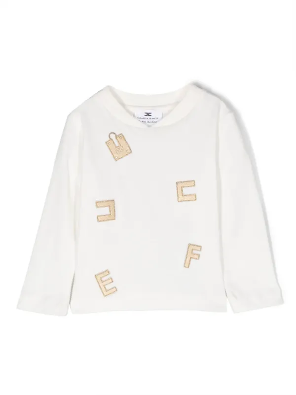 Felpa elisabetta franchi bambina sales