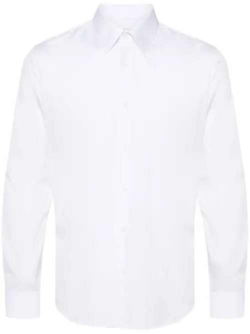 Chemise en popeline à manches longues - SANDRO - Modalova