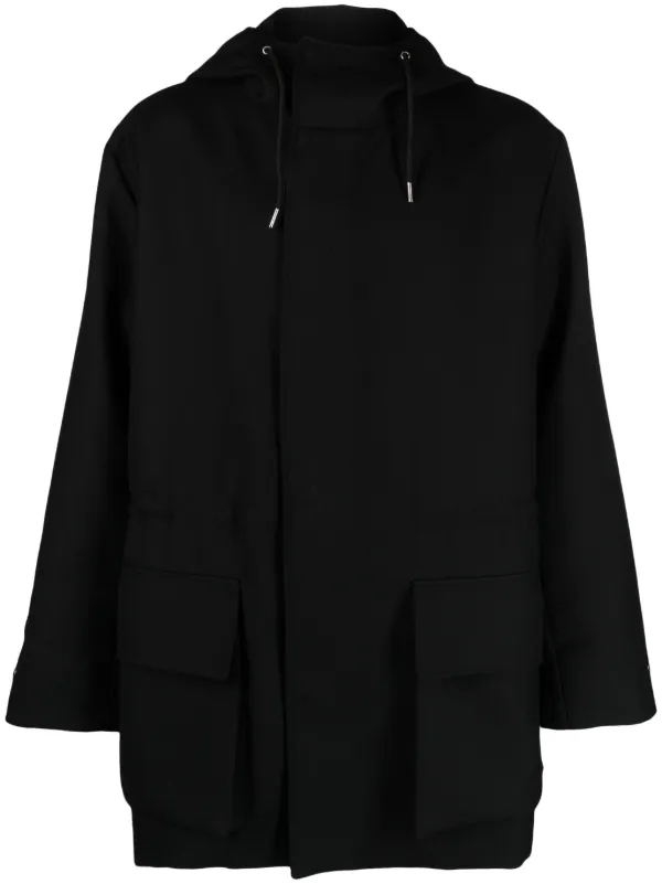 Sandro parka clearance coat