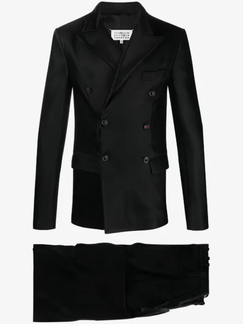 Maison Margiela blazer con doble botonadura