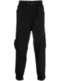 BLUE SKY INN cargo-pockets drawstring-waistband track pants - Black