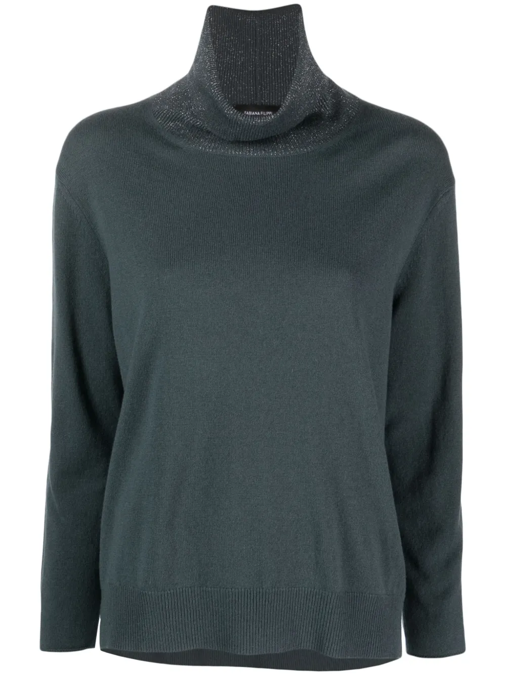 Fabiana Filippi Coltrui met lange mouwen Blauw