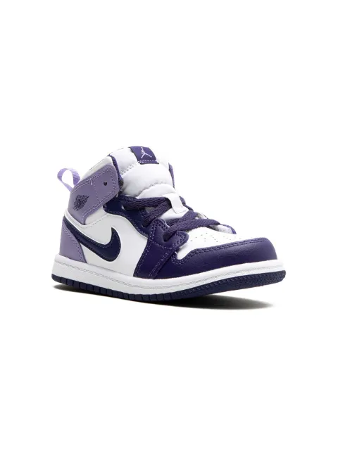 Jordan Kids "tenis Air Jordan 1 Mid ""Sky J Purple"" "