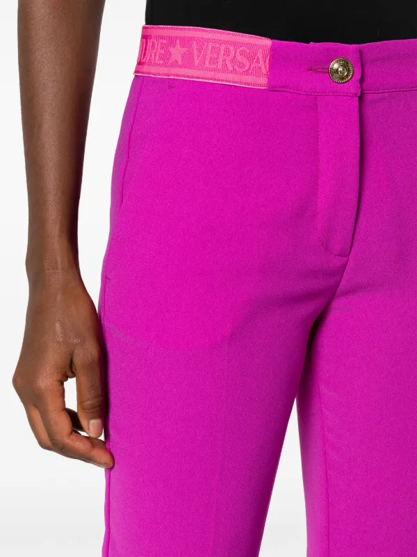 パンツ VERSACE Woman Pants Pink 10100451A08198 1PN50 Versace Woman Pink Women Pants Slim Fit Size 38 NWT | eBay