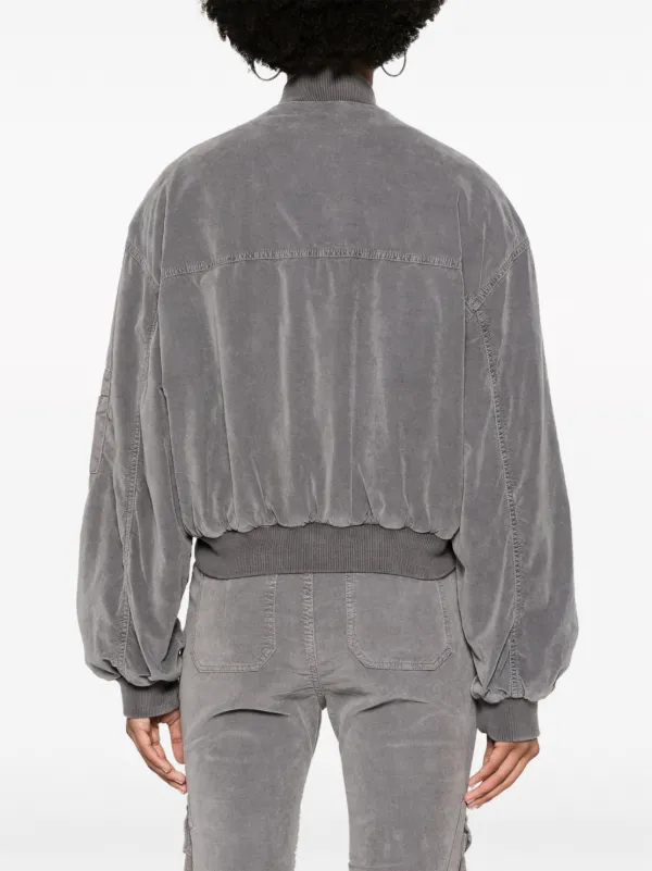 ジャケット Blumarine SS25 Blumarine Jackets (P522B096A N0102) Cotton Jacket With Blumarine Rhinestone Logo | Blumarine