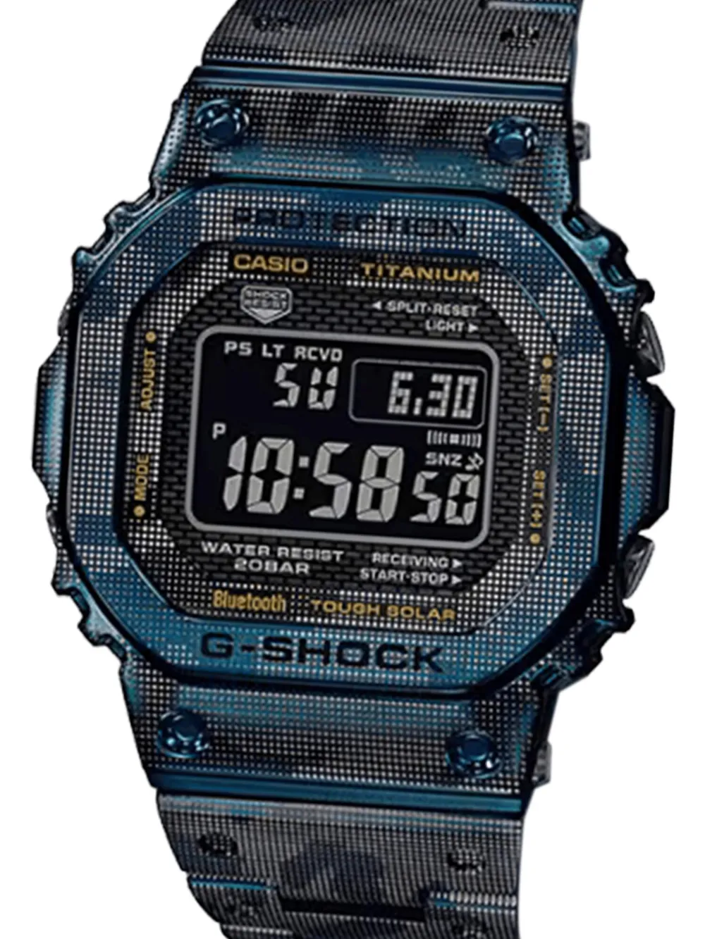 Casio Full Metal GMW-B5000 Series horloge - Blauw