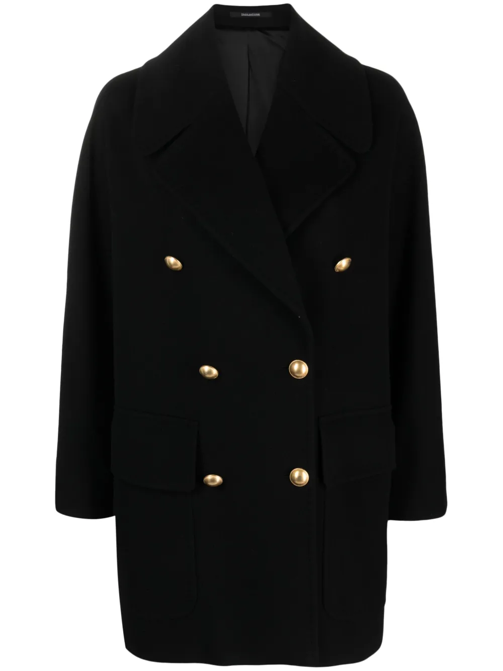 Tagliatore Lillian Double-breasted Coat In Blue