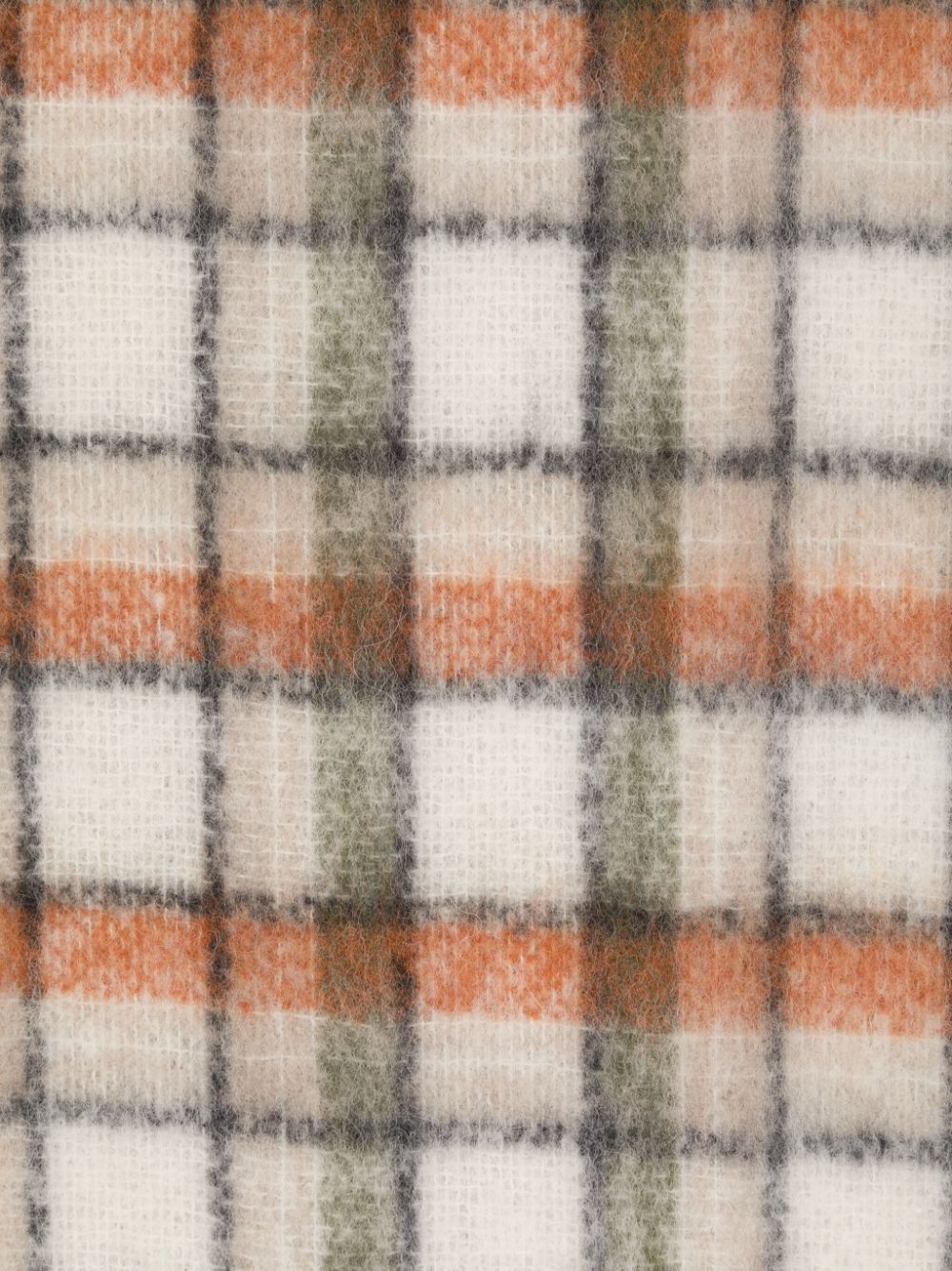 Séfr plaid check pattern scarf - Beige