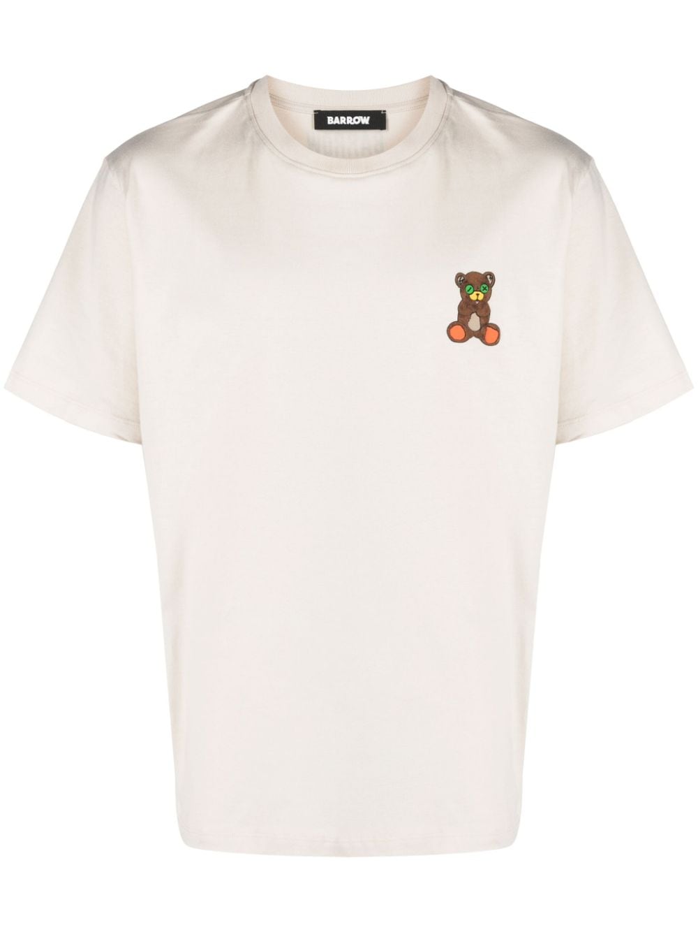 BARROW T-shirt met teddybeerprint Beige