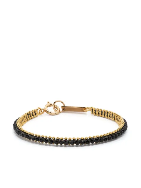 ISABEL MARANT pulsera con logo grabado