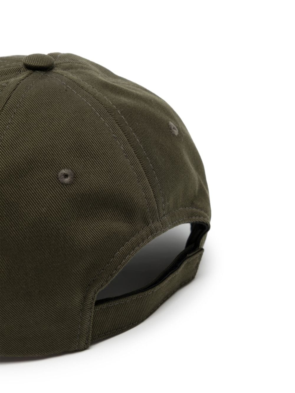 Marni logo-embroidered baseball cap - Groen