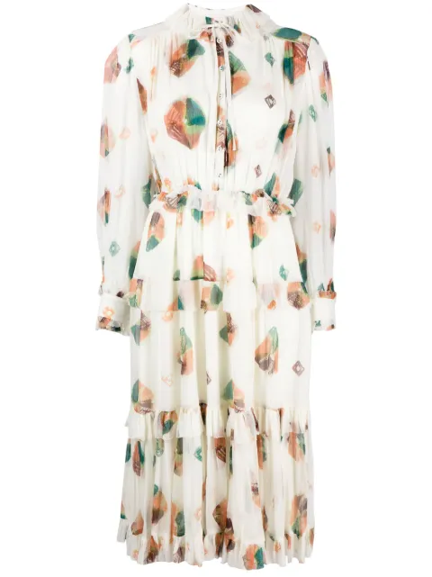 Ulla Johnson Reina chiffon midi dress