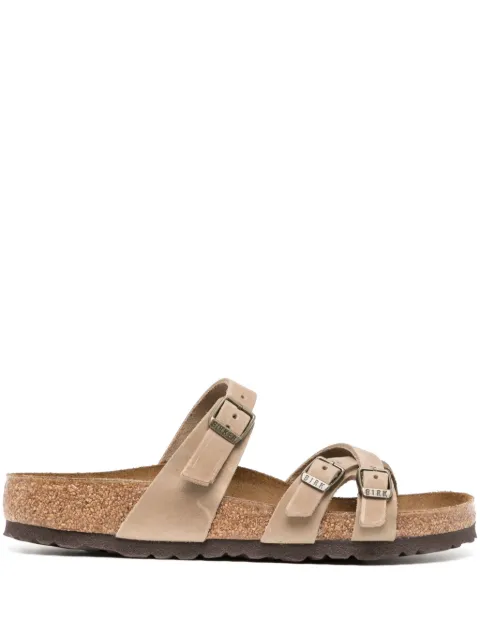 Birkenstock Franca Oiled leather slides