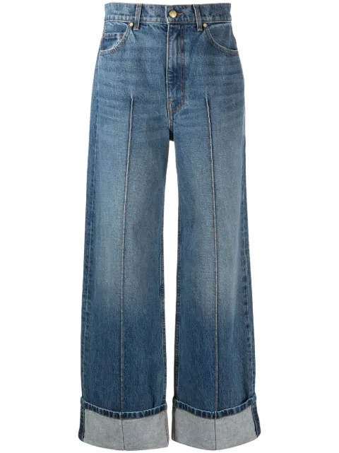 Ulla Johnson The Genevieve high-rise wide-leg jeans