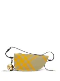 Burberry Sling Shield check-pattern shoulder bag - Yellow