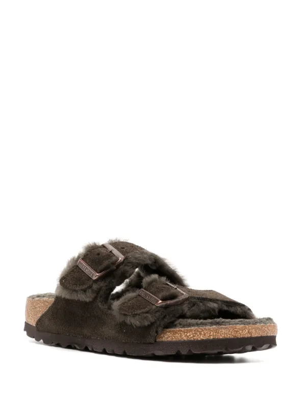 Birkenstock slides 2025 with fur