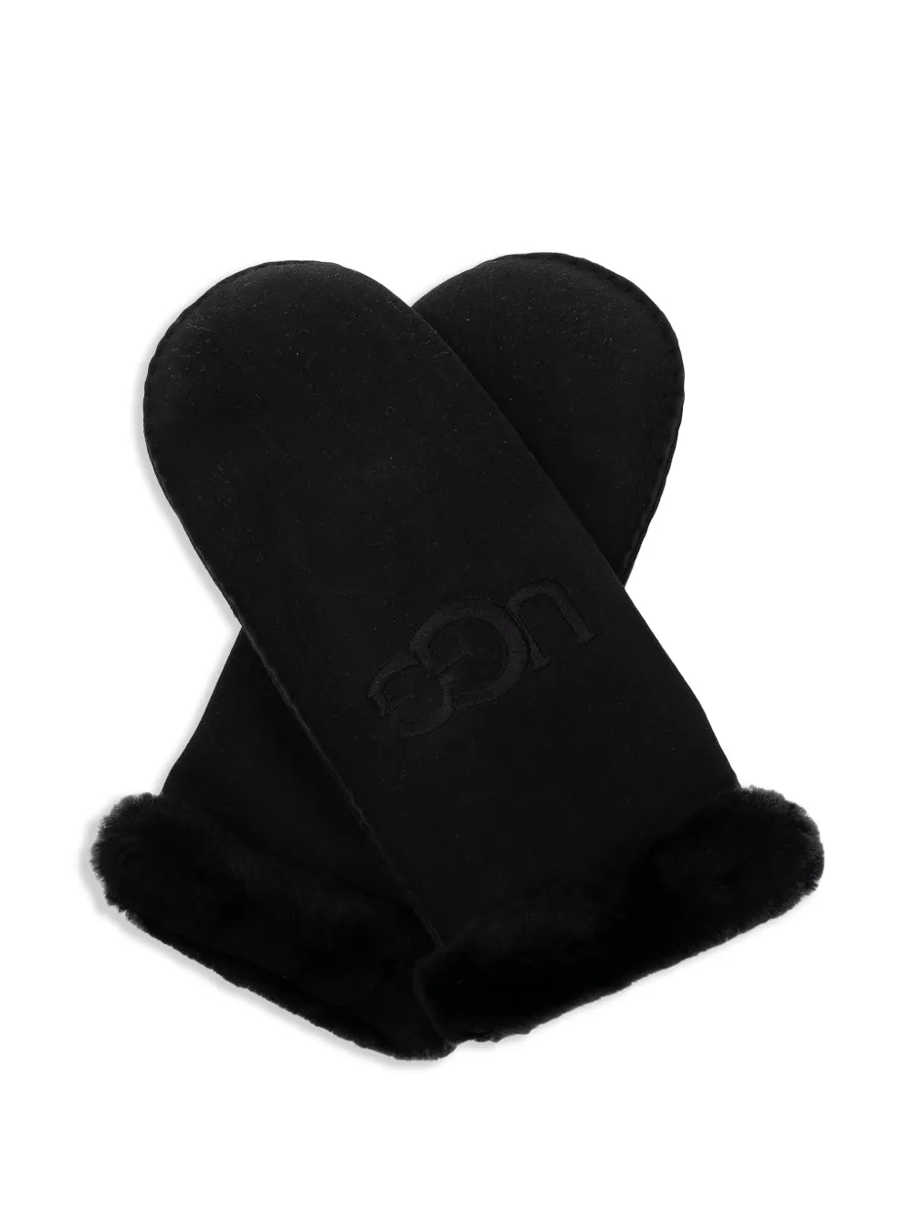 UGG Wanten met geborduurd logo Zwart