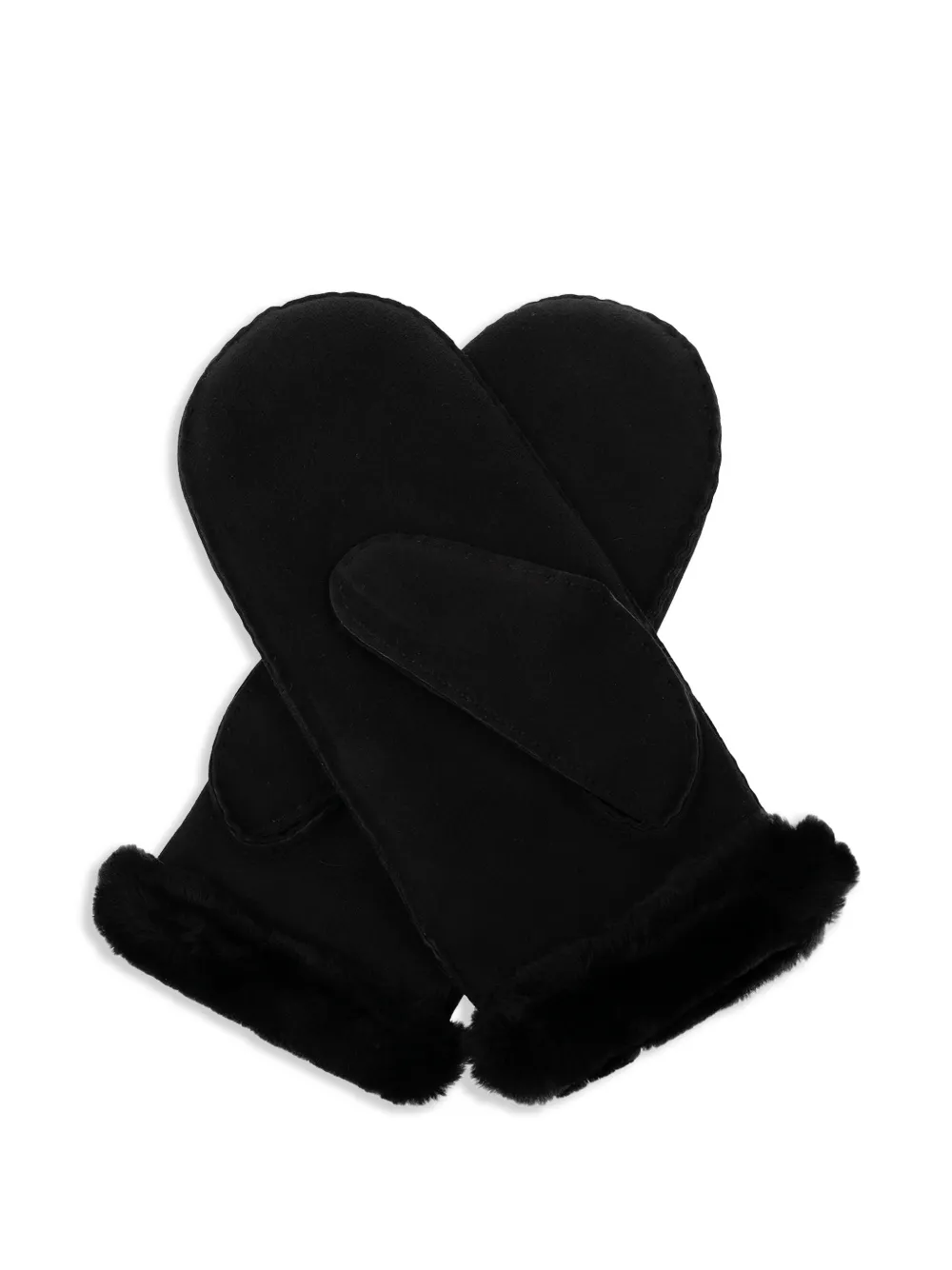 UGG Wanten met geborduurd logo Zwart