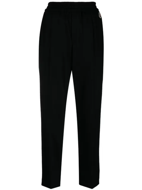 Moncler pants con parche del logo