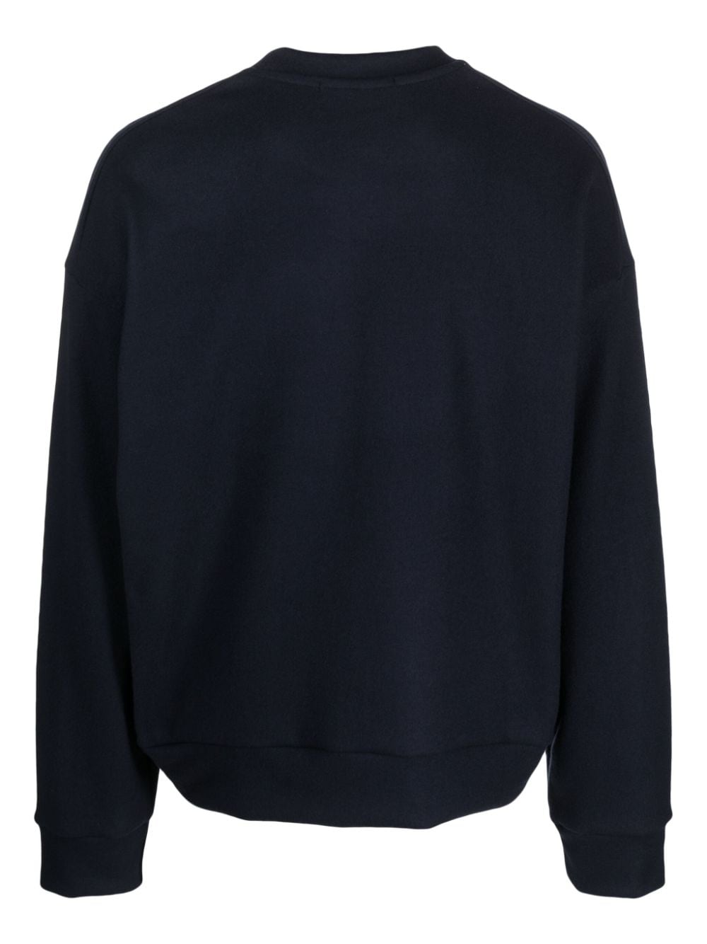 Costumein jersey-fleece crew-neck sweatshirt - Blauw