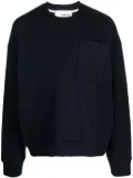 Costumein jersey-fleece crew-neck sweatshirt - Blue