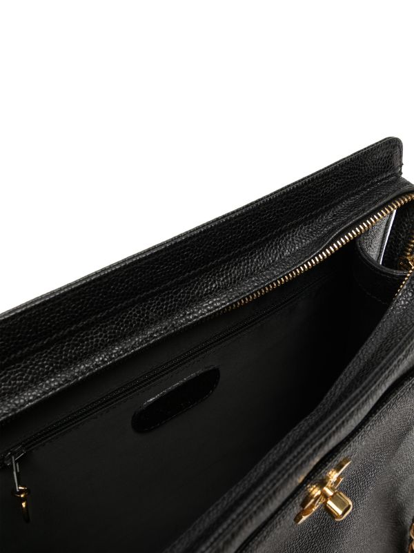 Chanel Pre-owned CC Turn-Lock Tote Bag - Black