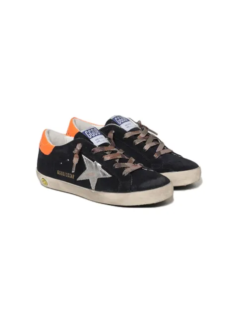 Golden Goose Kids Superstar suede sneakers