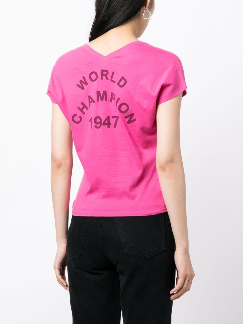Pre-owned Dior 2003 J'adore  T-shirt In Pink