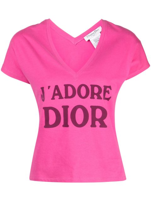 Christian Dior Pre-Owned 2003 J'Adore Dior T-shirt