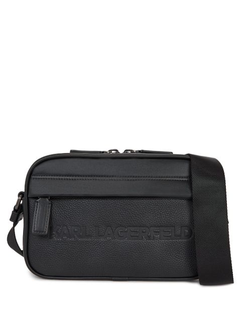 Karl Lagerfeld Essential leather crossbody bag