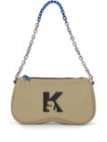 Karl Lagerfeld Jeans Sunglasses chain-strap shoulder bag - Brown