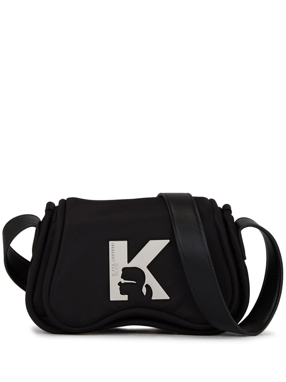 Karl Lagerfeld Jeans Sunglass Crossbody Bag In 黑色