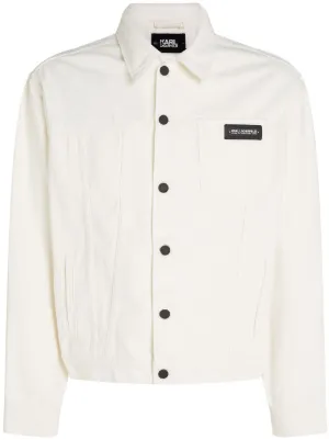 C.P. Company ジップアップ オーバーシャツ | ホワイト | FARFETCH JP