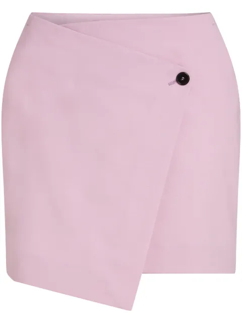 Karl Lagerfeld Hun Kim's Edit wrap miniskirt