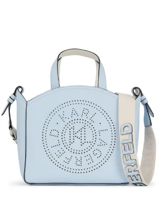 Karl Lagerfeld K/Circle Handtasche Mit Perforiertem Logo - Farfetch 