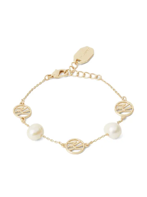 Karl Lagerfeld collar K/Autograph Pearls con dije