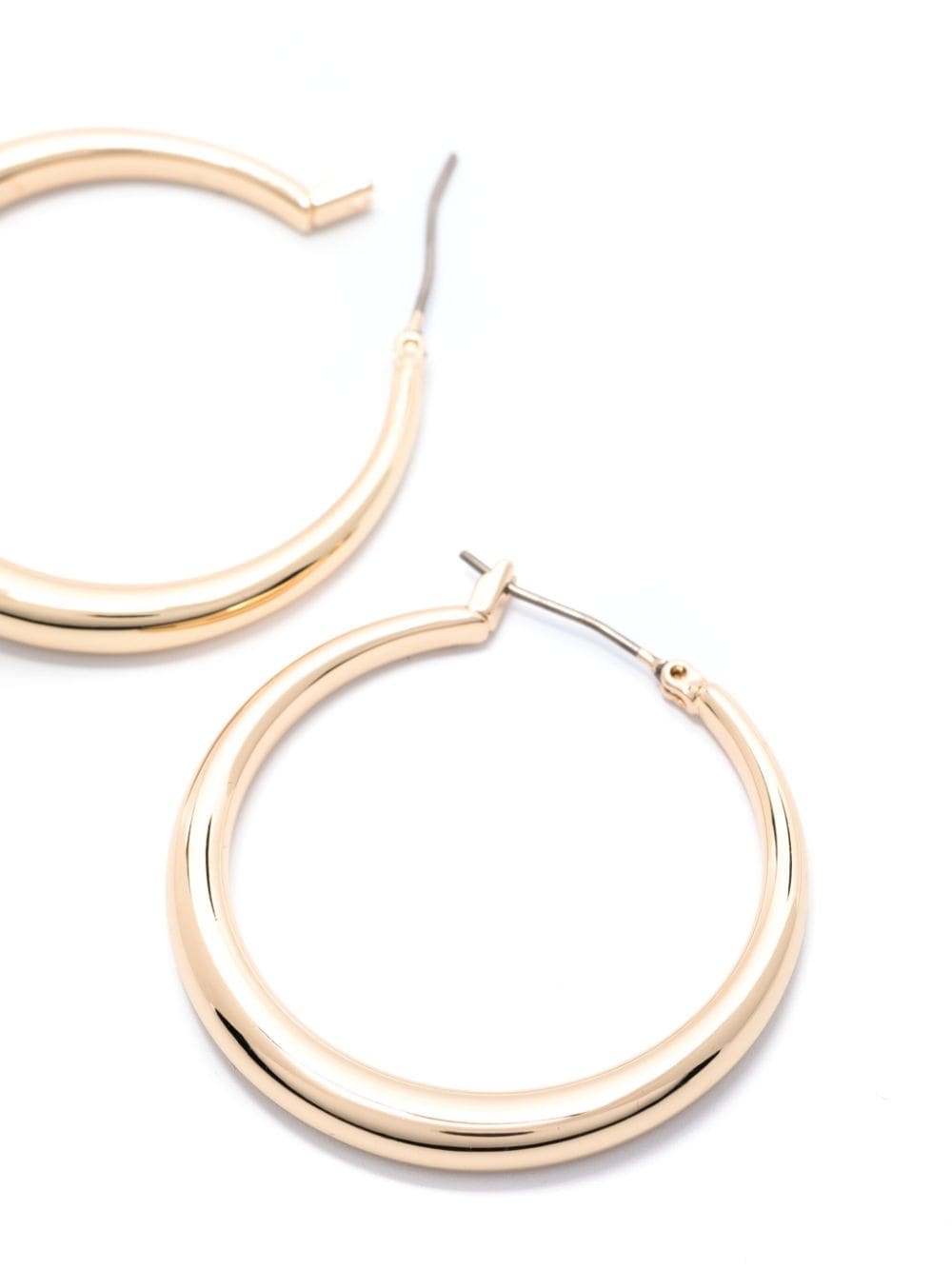 Lauren Ralph Lauren polished-finish hoop earrings - Goud