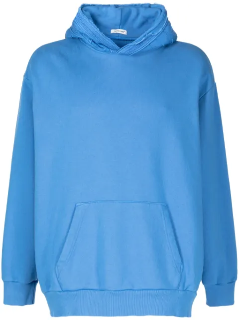 Undercover embroidered-trim cotton hoodie